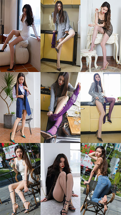 WMQ|Sia不吃鱼 微密圈极品丝足私房街拍VIP福利视图 3V+925P（视图太多，不一一截图）