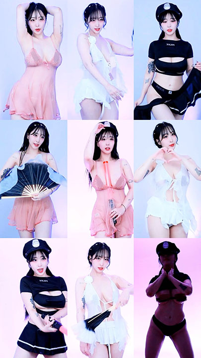 网红主播 yso1004 韩国高颜值主播抖胸影子舞 3# 23V/5.46G*