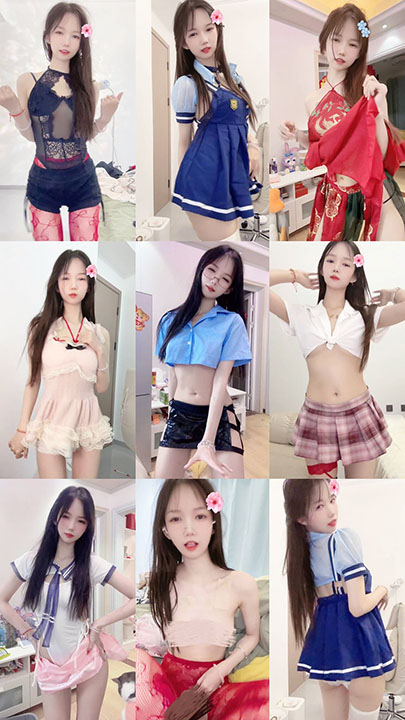 快手|妮子没烦恼 定制情趣内衣骚舞 7V/1G