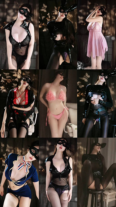 抖音|辣条条SSS 情趣内衣定制热舞 8V/2G