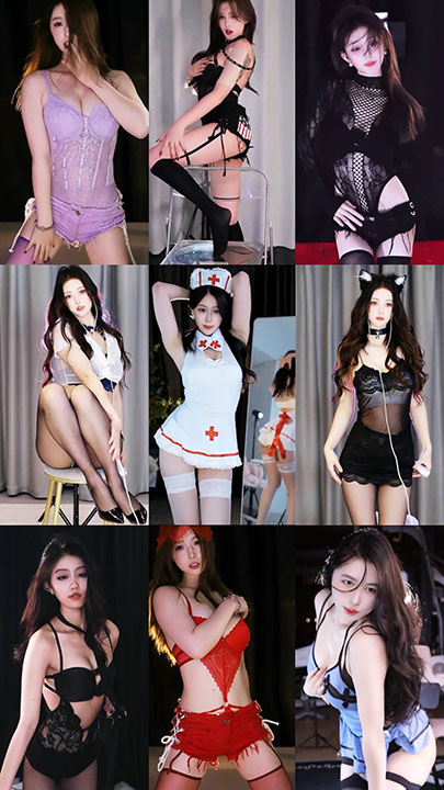 斗鱼|热舞代言人 情趣内衣常规赛全程热舞精选 18V/1.09G