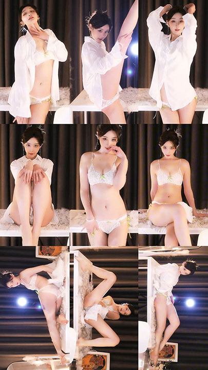 虎牙|爆汁小秘密 内衣一字马热舞 1V/0.5G