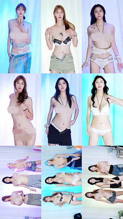 国内顶级舞团 18girls 直播超燃抖胸热舞精剪合集 22V/4.15G*